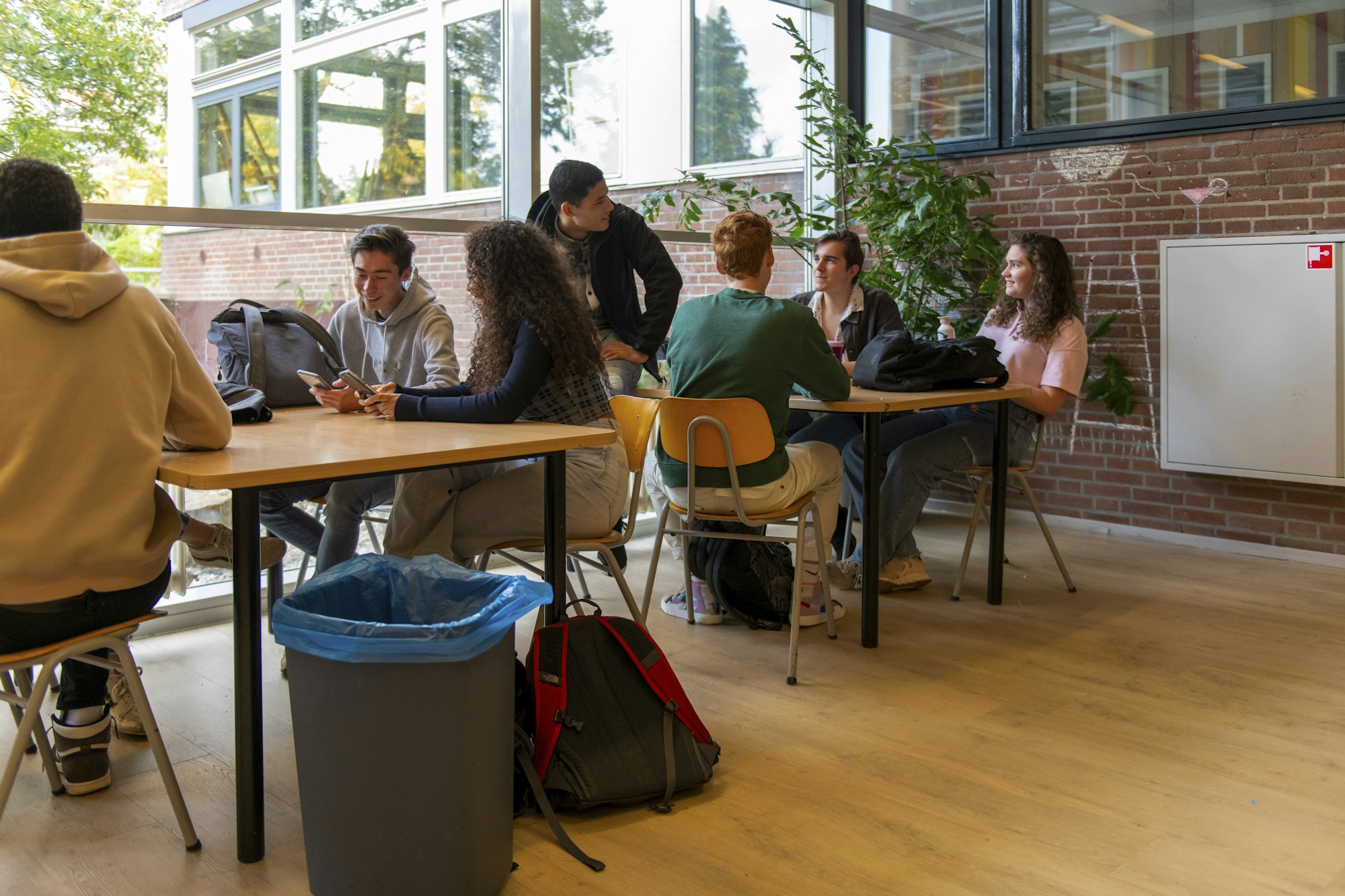 Students in workgroup